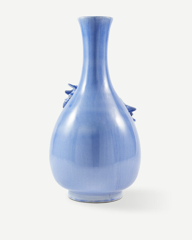 3D Birds Vase - light blue
