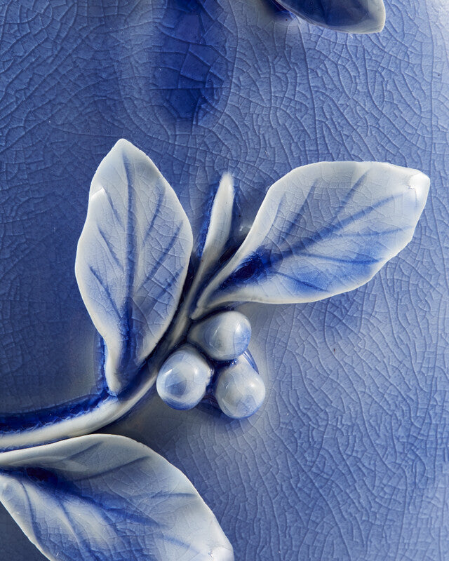 3D Birds Vase - light blue