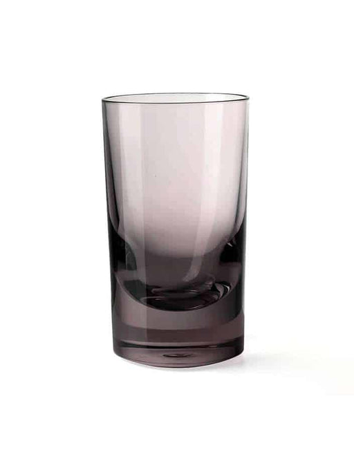 acrylic smoke coloured glass tumbler Mari Luca Giusti