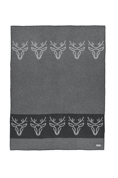 Zernez Blanket Anthracite Grey 2