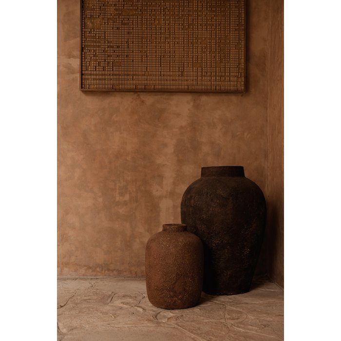 The Clay Echo Vase - Terracotta - L