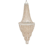 The Ocean Tower Shell Chandelier - Natural - L