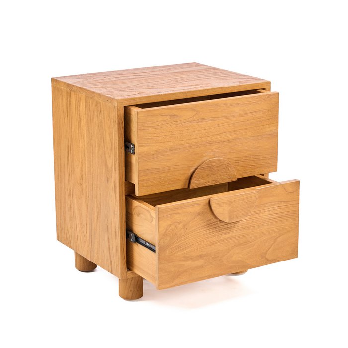 The Eclipse Nightstand - Natural
