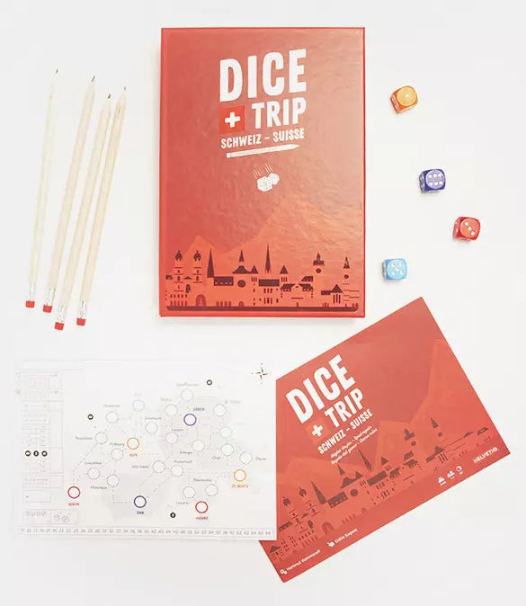Voyage avec des dés - Édition français-allemand