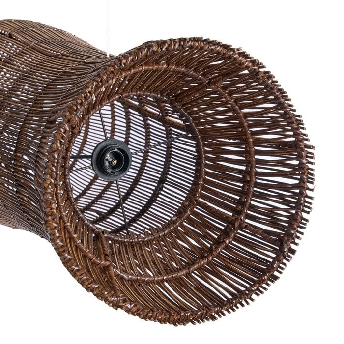 The Oasis Tower Pendant - Dark Walnut - XL