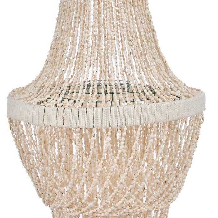 The Ocean Tower Shell Chandelier - Natural - L