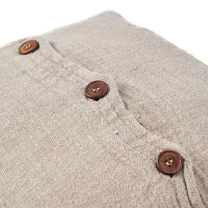 The Linen Edit Cushion Cover - Natural