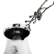 black orchid Micheal Aram coffee pot with spoon