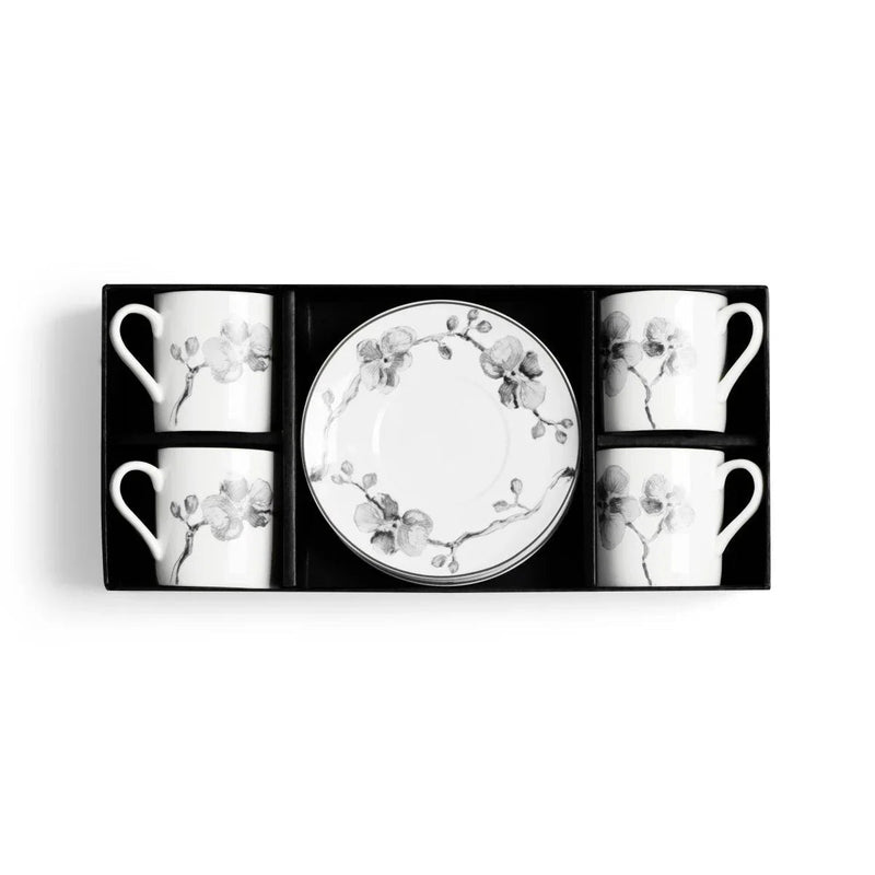 Black Orchid Demitasse - Set