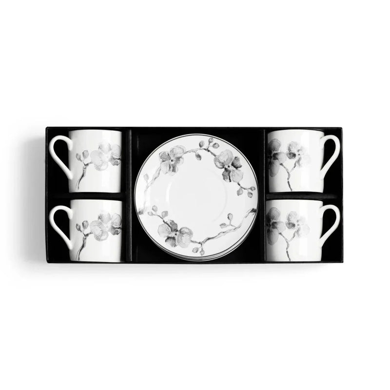 Black Orchid Demitasse - Set