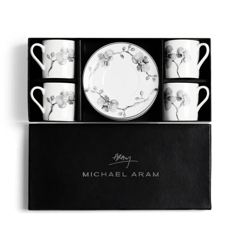 Black Orchid Demitasse - Set