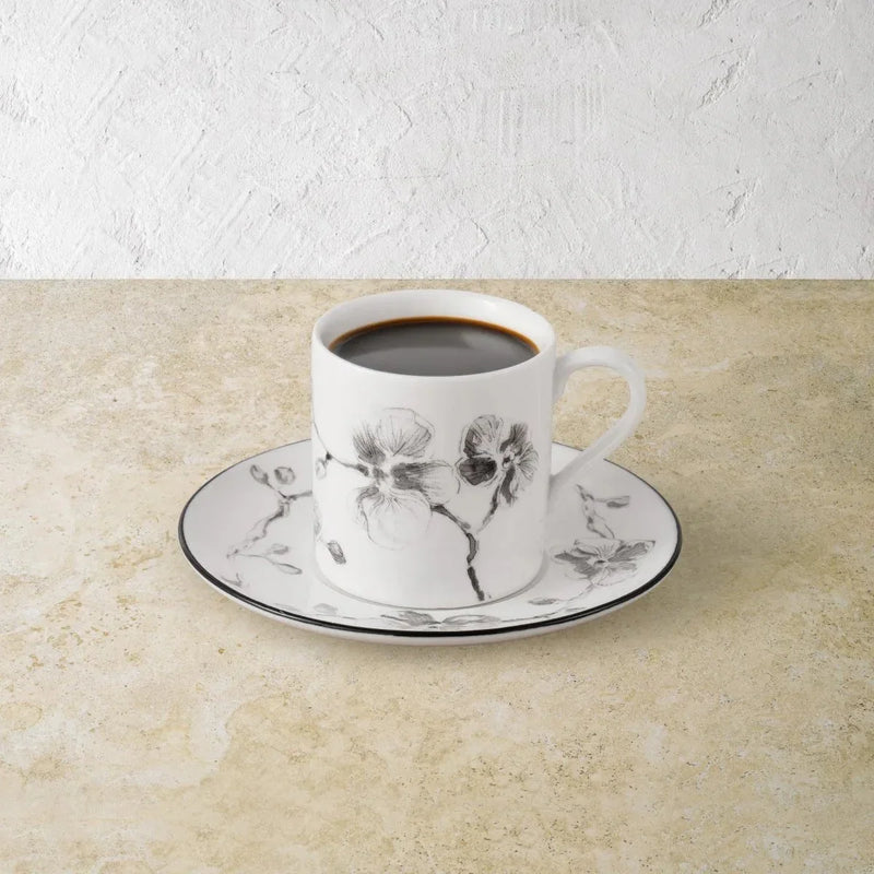 Black Orchid Demitasse - Set
