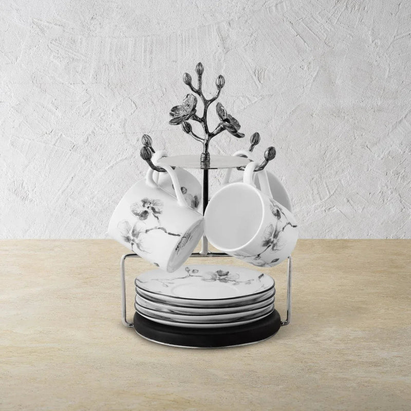 Black Orchid Demitasse - Set