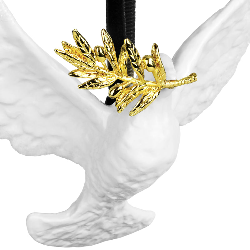 Dove Of Peace Ornament - White
