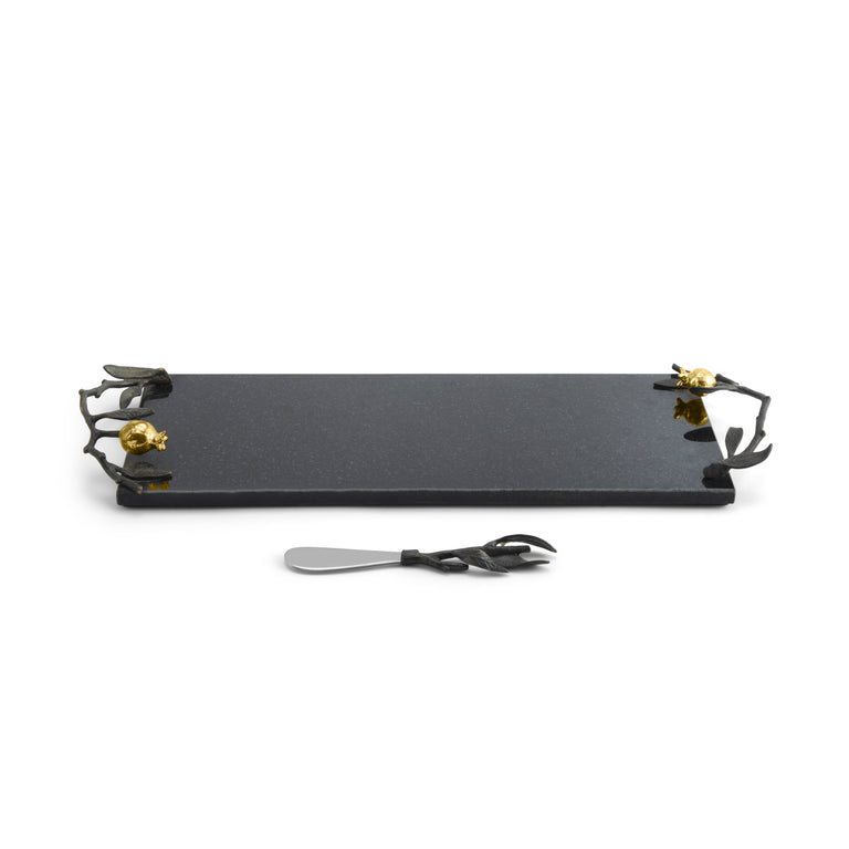 Pomegranate Cheese Board w/ Knife