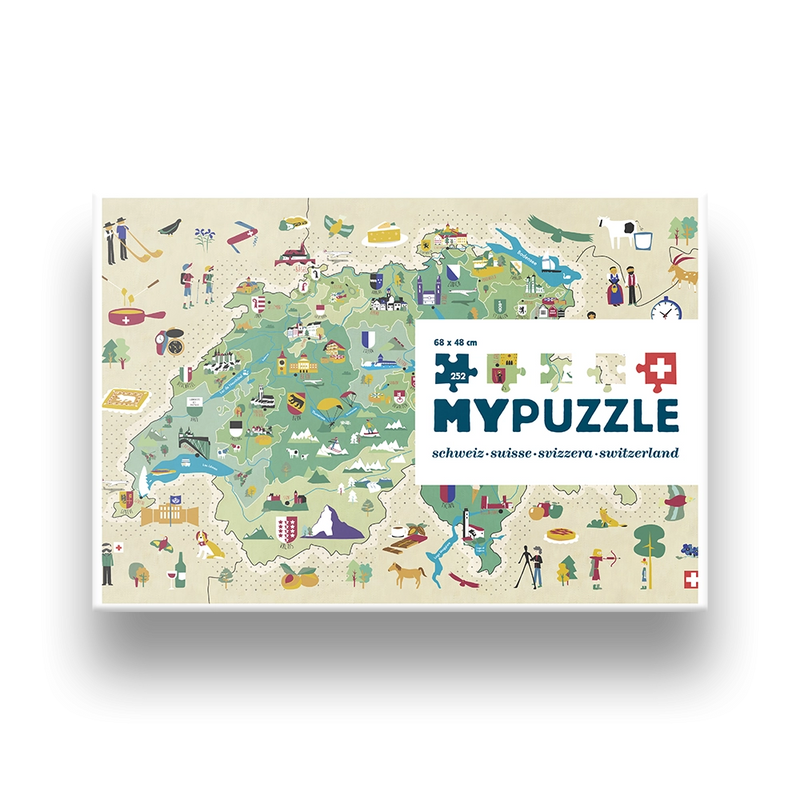 MyPuzzle Switzerland - Discover Switzerland piece by piece