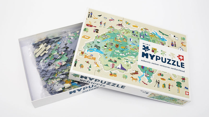 MyPuzzle Switzerland - Discover Switzerland piece by piece