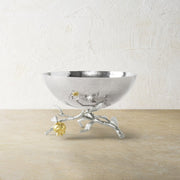 Pomegranate Silver & Gold Small Bowl