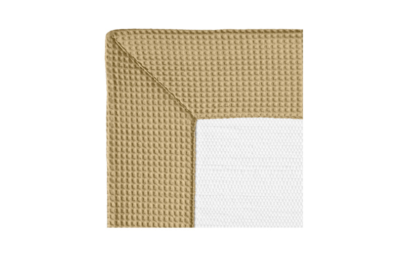 brown and white bathroom mat decor Walther