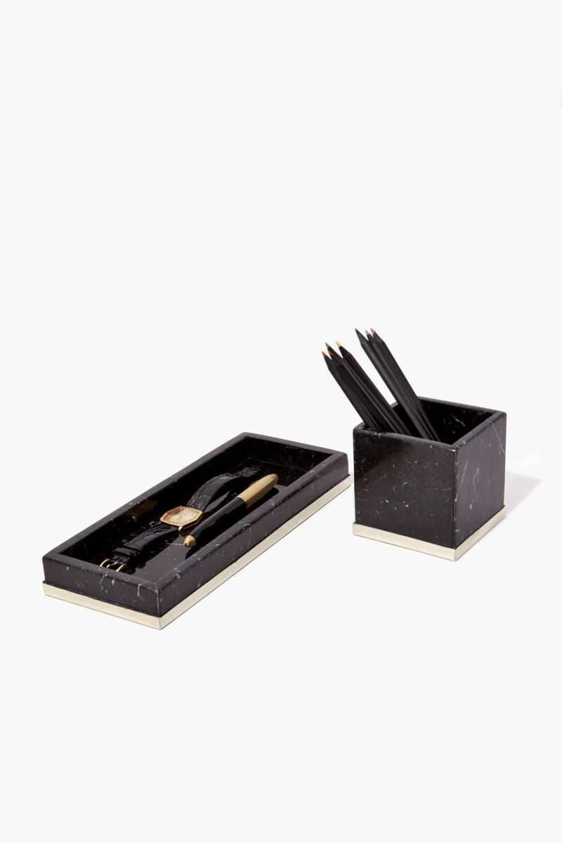airdelsur pencil holder black desk accessories