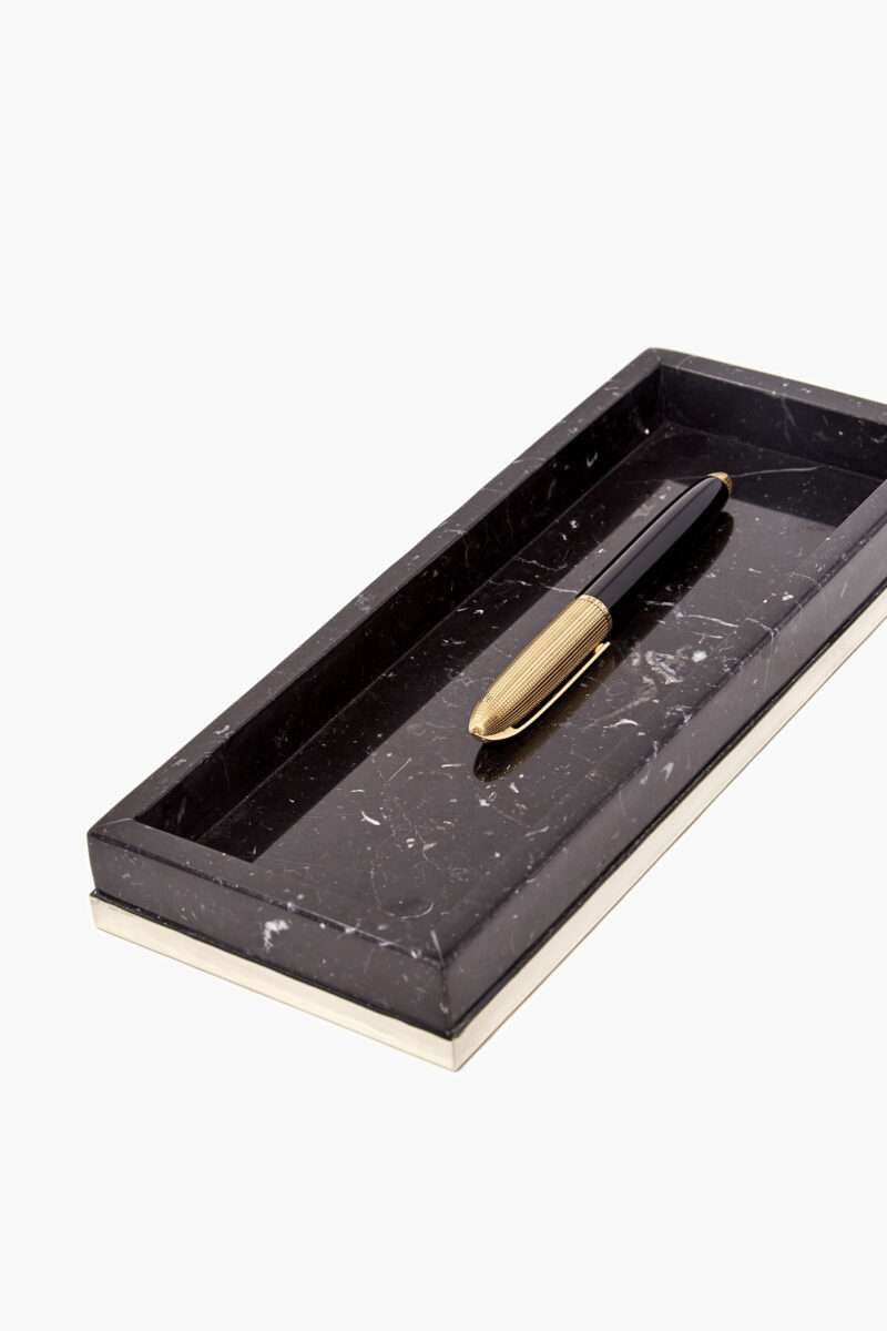 airdelsur pencil tray holder black desk accessories