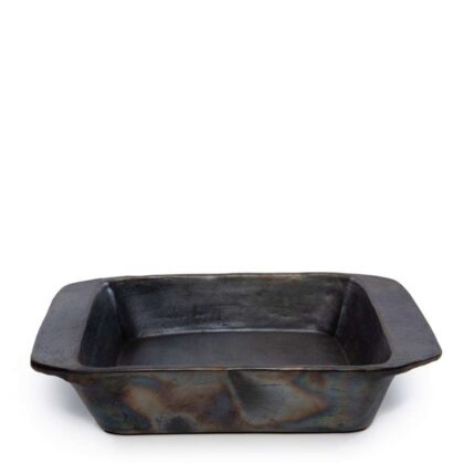 black oven tray terracotta ceramic Bazar Bizar