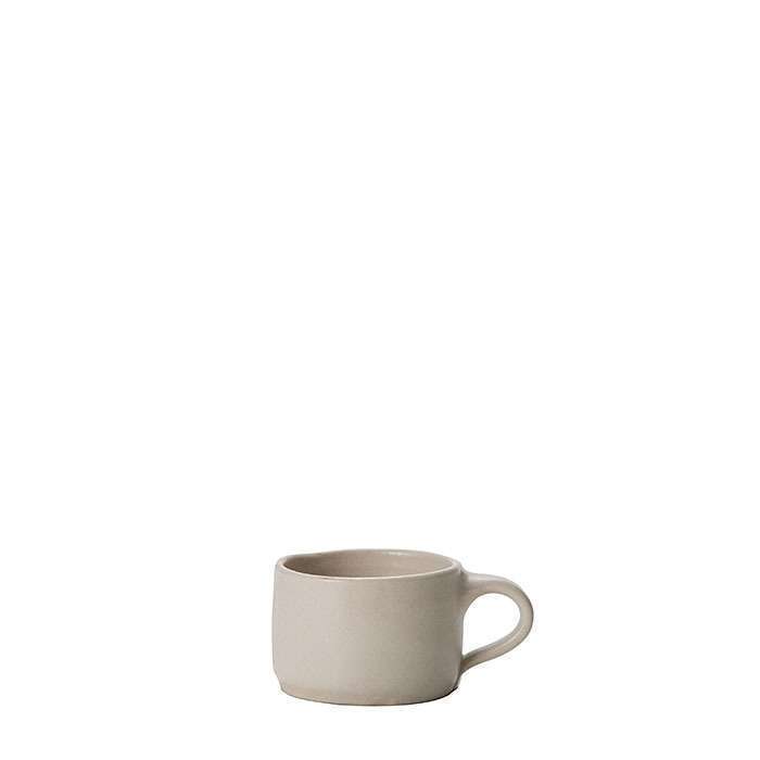 Gres mini coffee cup. Handmade product, made in Italy. Fiorira un Giardino