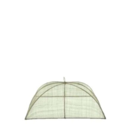 Small linen Food cover in abaca net. Suitable outdoor to protect food from insects or leaves. Practical, elegant and light. Fiorira un Giardino