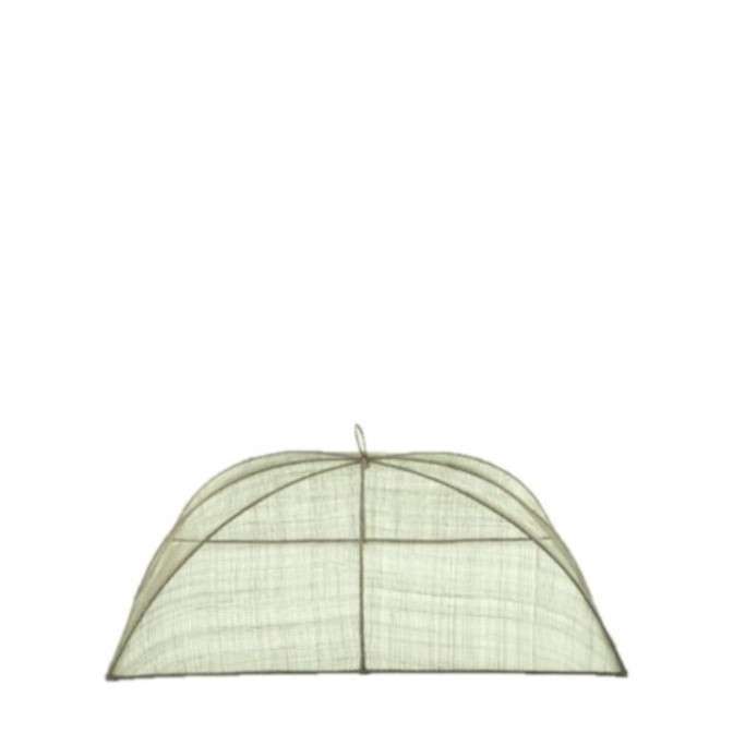 Medium linen Food cover in abaca net. Suitable outdoor to protect food from insects or leaves. Practical, elegant and light. Fiorira un Giardino