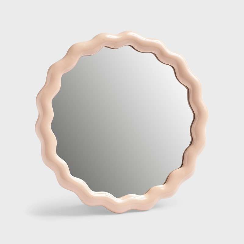 Mirror zigzag standing pink