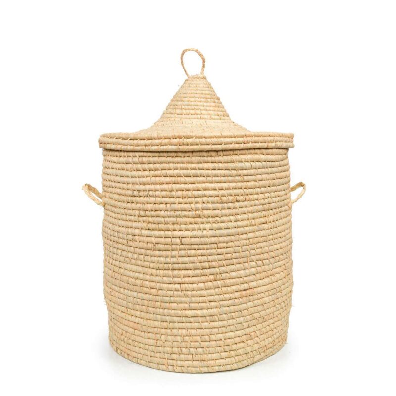 The Bozaka Laundry Basket - Natural - M