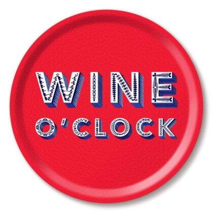 Wine O'Clock Tray