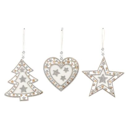 Star Tree Heart Ornament
