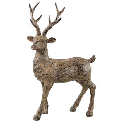 Small Brown Deer Figure