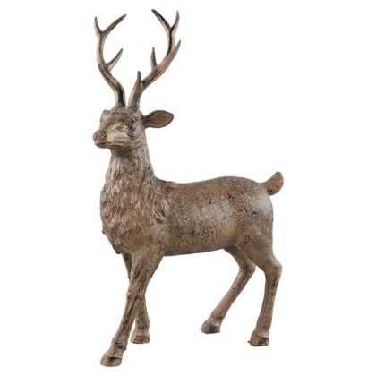 Medium Brown Deer Figure