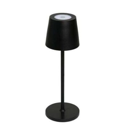 Black Touch Table Lamp With Usb
