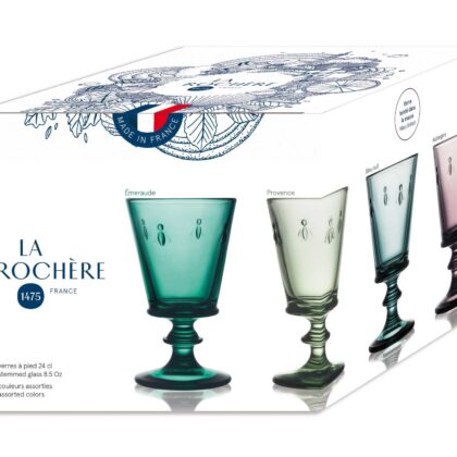 La Rochère Bee Collection color wine glass