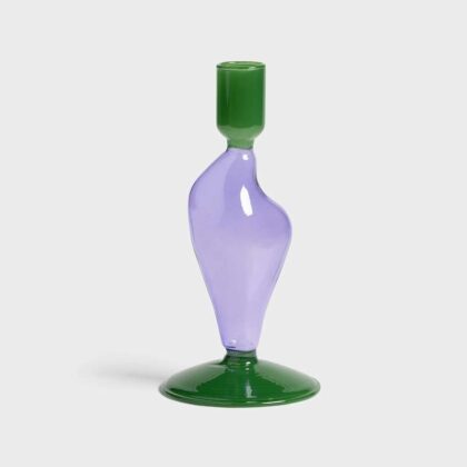 Candle holder lilac
