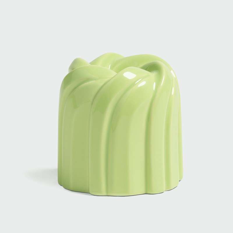 Candle holder green