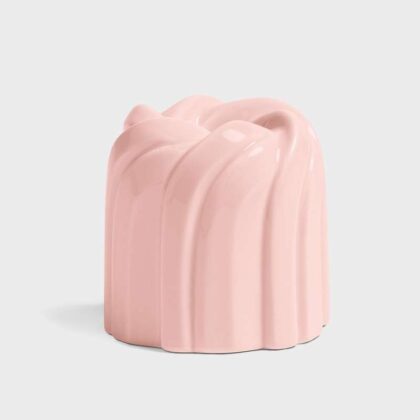 Pink Turban Candle Holder