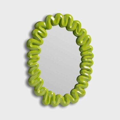 Green Dribble Mirror