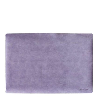 Lavender Fake Leather Tablemat