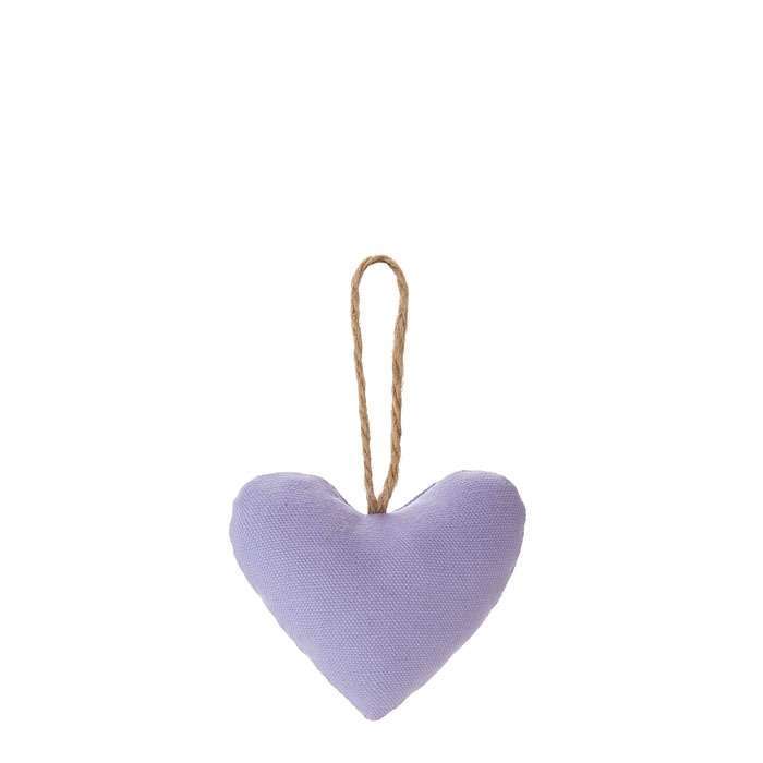 Lilac Cotton Heart