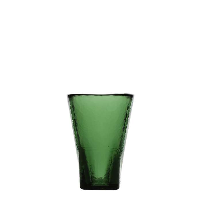 green wine glass