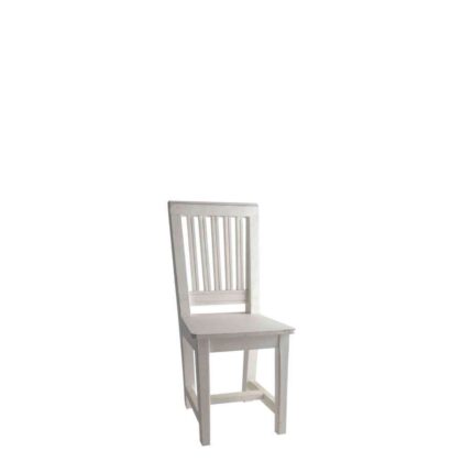 White Wooden Baby Chair