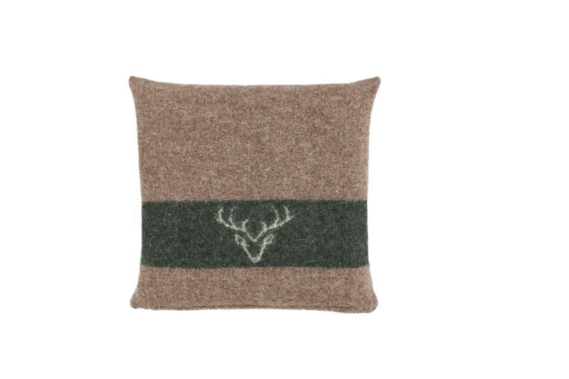 Deer Army Cushion brown