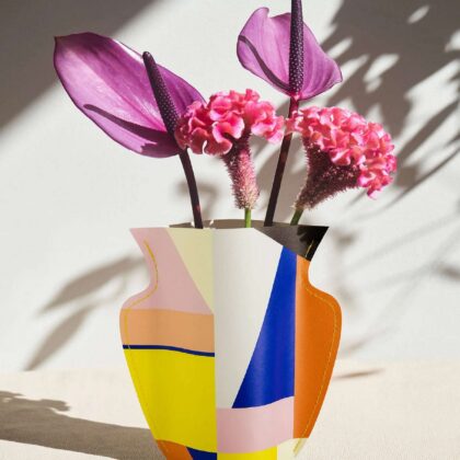 Bazaar Mini Paper Vase