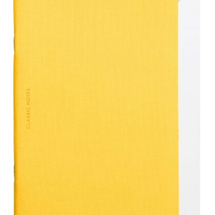 Classic Notes No. 1 Notebook Yellow