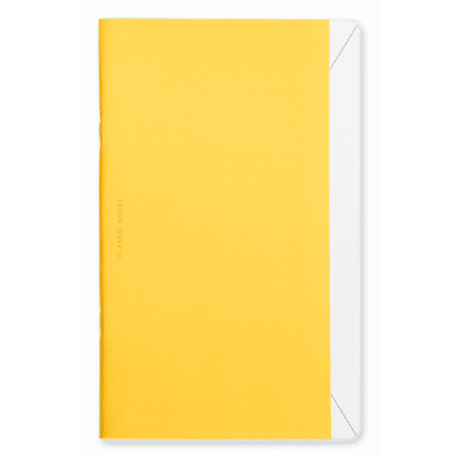 Yellow notebook