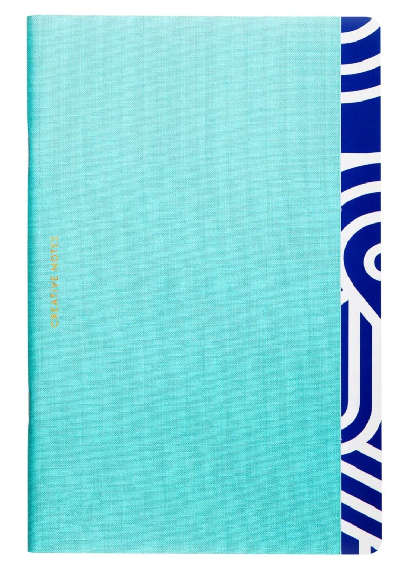 light blue Creative Notes Notebook